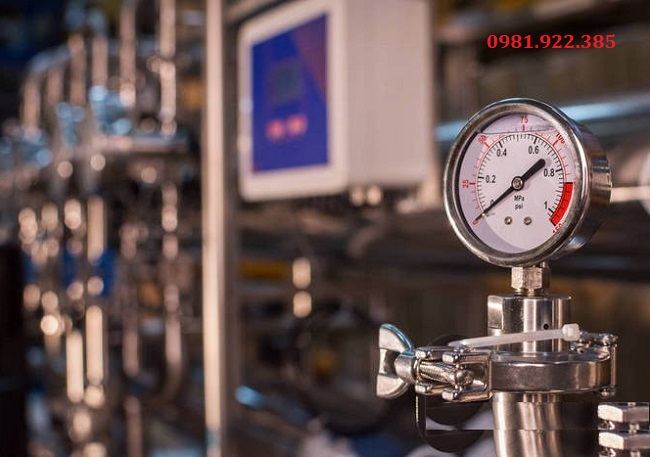 Ứng dụng đồng hồ đo áp suất dầu