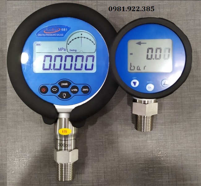 Đồng hồ đo áp suất điện tử 20Bar