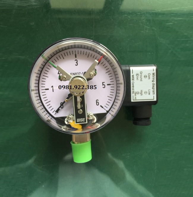 Đồng hồ đo áp suất tiếp điểm điện