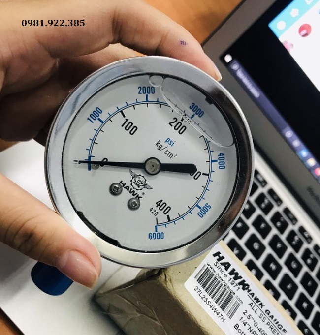 Hình ảnh đồng hồ đo áp suất Đài Loan