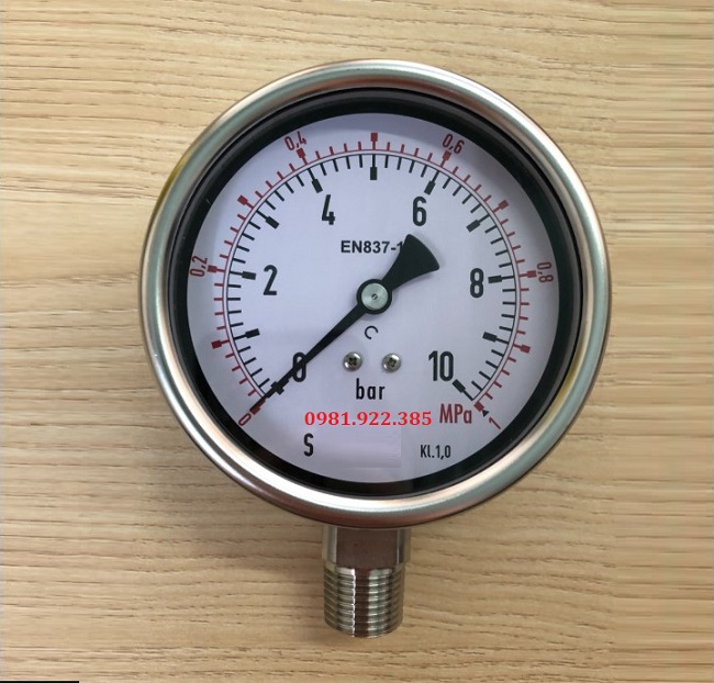 Đồng hồ đo áp suất chân đứng