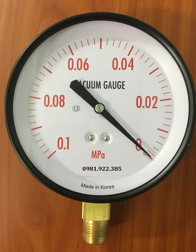 Đồng hồ đo áp suất âm chân đứng