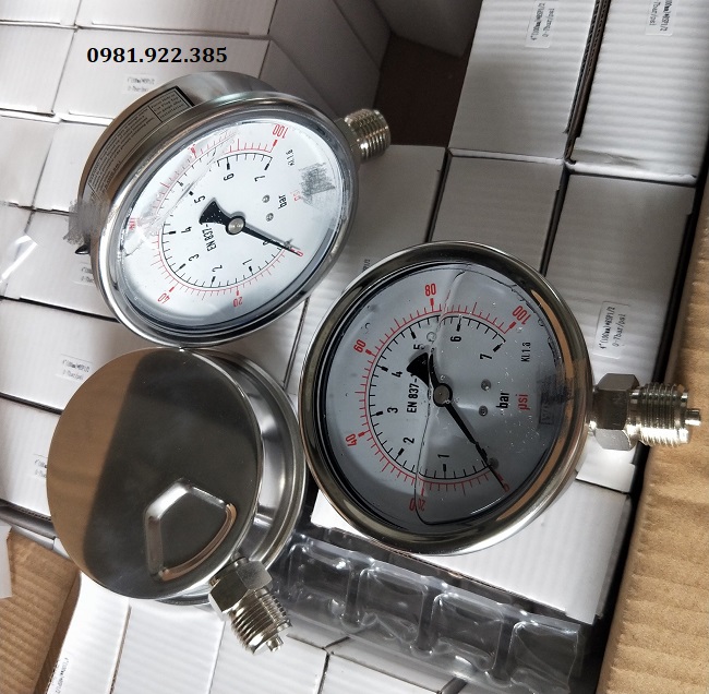 Hình ảnh đồng hồ đo áp suất tinh khiết