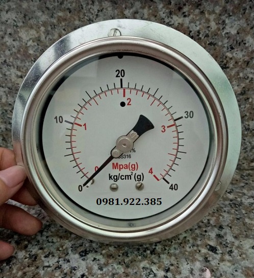 Đồng hồ đo áp suất chân sau Trung Quốc