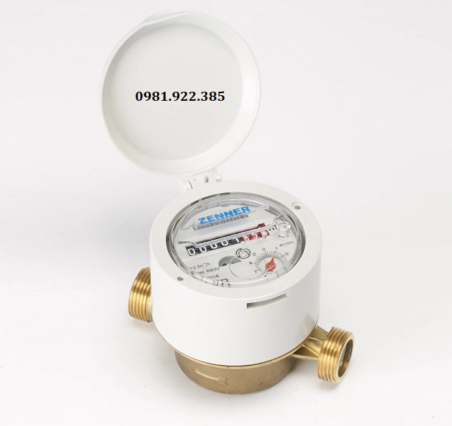 Đồng hồ đo nước chất liệu đồng lắp ren