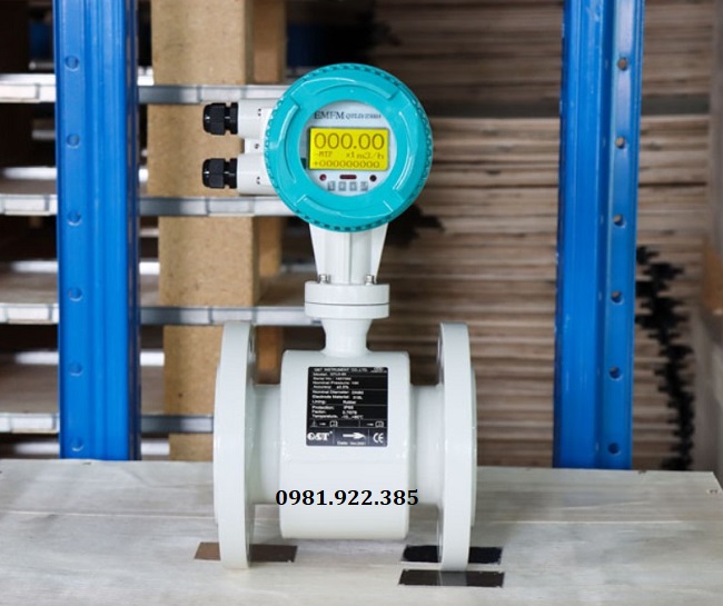 Đồng hồ đo nước điện tử màn hình liền DN80
