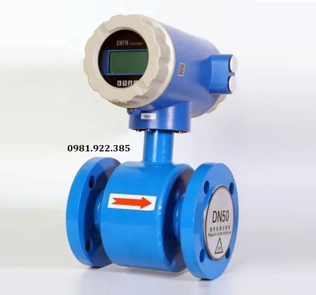 Đồng hồ đo nước điện tử mặt bích DN50