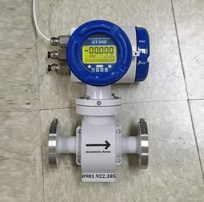 Đồng hồ đo nước sạch điện tử mặt bích DN25