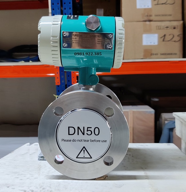 Đồng hồ đo lưu lượng điện từ dạng Turbine DN50