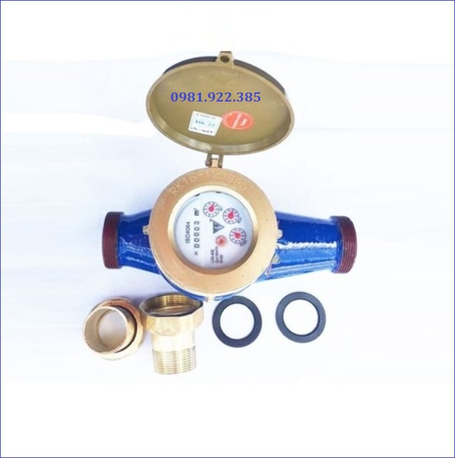 Đồng hồ đo lưu lượng nước thải nối ren