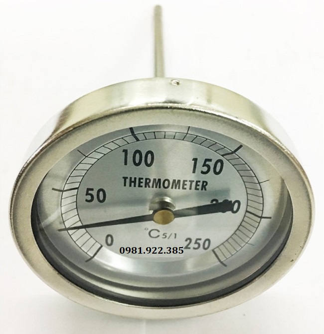 Đồng hồ đo nhiệt độ chân sau 250 độ C
