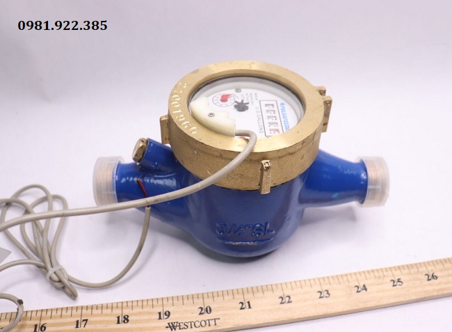 Đồng hồ đo nước dây xung nối ren DN20