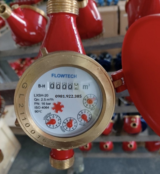Hình ảnh đồng hồ đo nước nối ren
