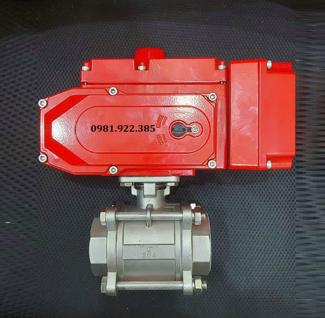 Hình ảnh van bi điều khiển điện DN32