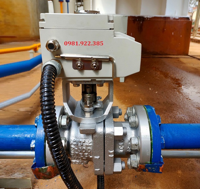 Van bi điện lắp đặt tại KCN Lễ Môn - Thanh Hóa