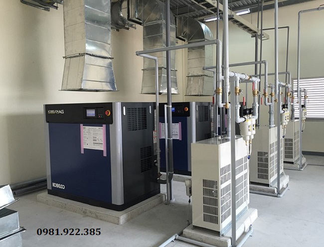 Ứng dụng hệ thống điều khiển khí nén