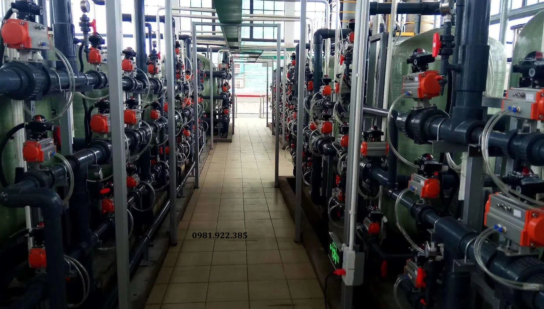 Ứng dụng van bi nhựa điều khiển khí nén