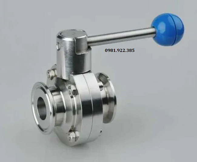 Van bướm clamp DN25