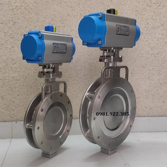 Van bướm điều khiển khí nén nhập khẩu
