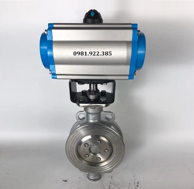 Van bướm không gioăng điều khiển khí nén DN125