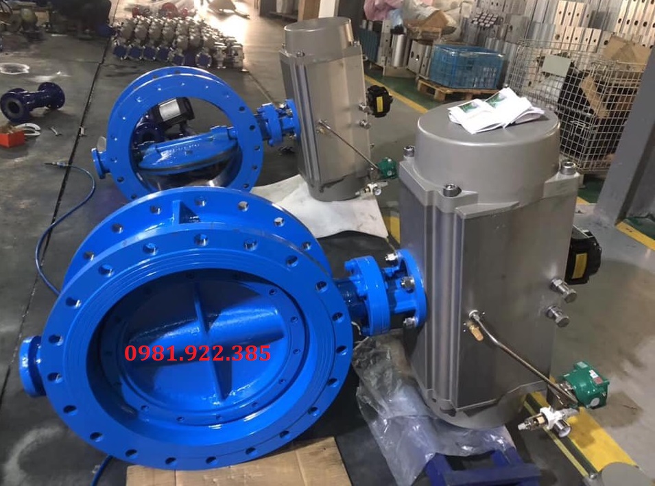 Van bướm điều khiển khí nén chịu nhiệt độ cao
