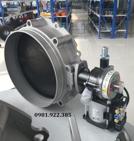 Van bướm silo điều khiển kh&iacute; n&eacute;n H&agrave;n Quốc