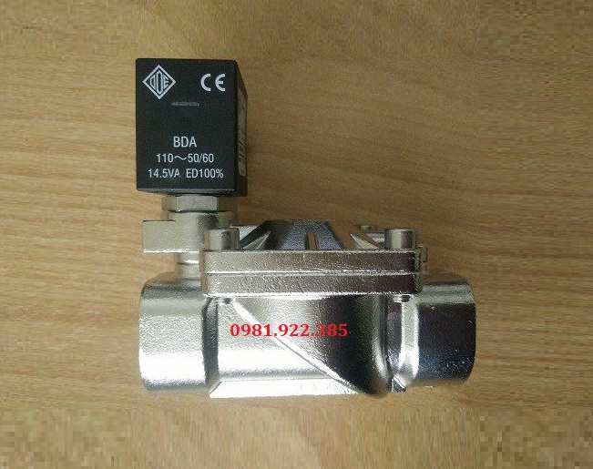 Van điện từ inox 110V