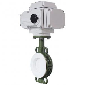 Van bướm Teflon PTFE điều khiển điện