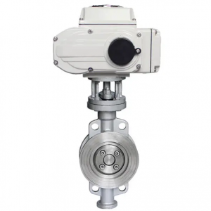 Van bướm đồng tâm inox điều khiển điện