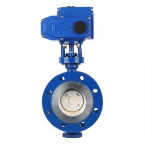 Van bướm thép điều khiển điện