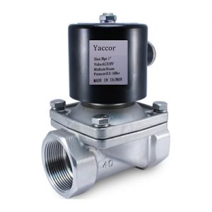 Van điện từ inox Yaccor Đài Loan