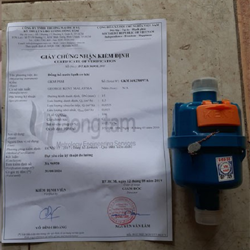 Kiểm định đồng hồ đo nước là gì? Hiệu chuẩn đồng hồ nước là gì?