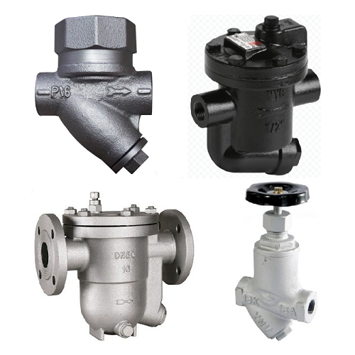 Phân loại bẫy hơi